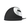 R-Go HE Mouse Vertical Mouse Large Left - Maus - Für Rechtshänder