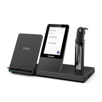 Yealink WH67 UC - Persönliches Audio-Konferenzsystem - Schwarz - 100 - 10000 Hz - -38 dB - 2,5 h - 363 g