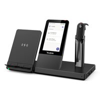 Yealink WH67 Teams - Persönliches Audio-Konferenzsystem - Schwarz - 100 - 10000 Hz - -38 dB - 2,5 h - 363 g