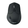 Logitech M720 - rechts - Optisch - RF Wireless + Bluetooth - 1000 DPI - Schwarz