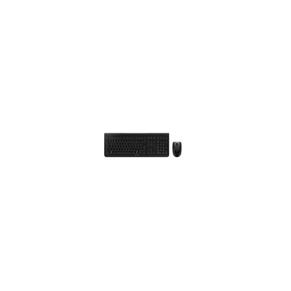 Cherry DW 3000 - Volle Größe (100%) - Kabellos - RF Wireless - QWERTZ - Grau - Maus enthalten