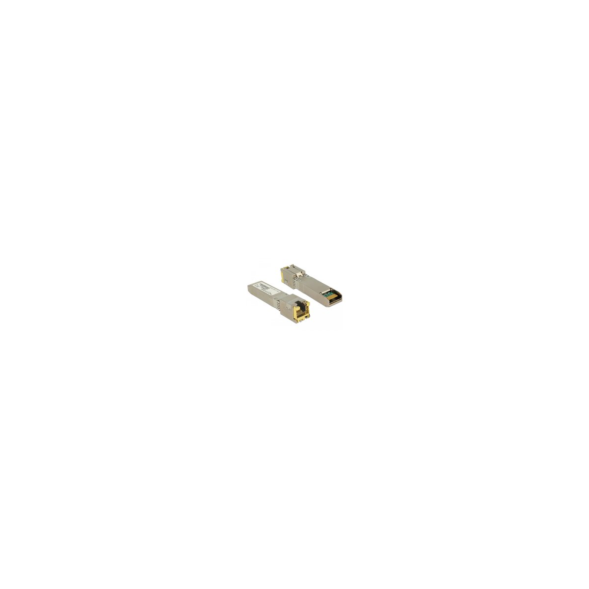 Delock 86460 - Kupfer - 10000 Mbit/s - SFP+ - TX - Metallisch - 0 - 65 °C