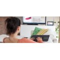 Logitech K400 Plus - Kabellos - RF Wireless - QWERTZ - Schwarz