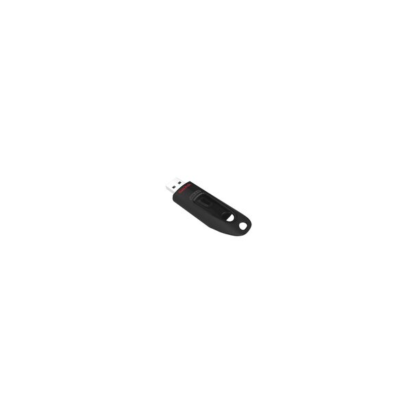 SanDisk Ultra - 512 GB - USB Typ-A - 3.2 Gen 1 (3.1 Gen 1) - 100 MB/s - Dia - Schwarz