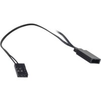 Inter-Tech Argus RS-051 RGB - Computergehäuse - Ventilator - 12 cm - 900 RPM - 22 dB - 50,12 cfm