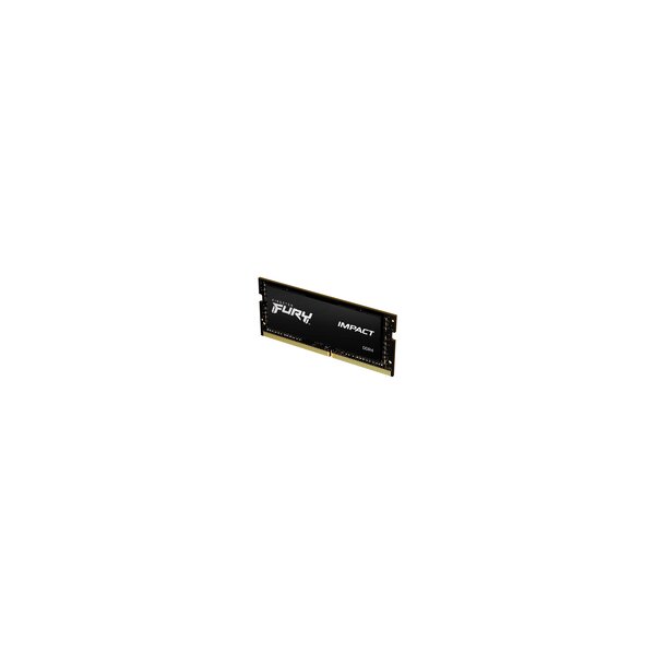 Kingston FURY 32GB 3200MT/s DDR4 CL20 SODIMM Impact - 32 GB - 1 x 32 GB - DDR4 - 260-pin SO-DIMM - Schwarz