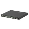 Netgear GSM4248P-100EUS - Managed - L2/L3/L4 - Gigabit Ethernet (10/100/1000) - Power over Ethernet (PoE) - Rack-Einbau