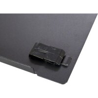 Inter-Tech 88887272 - Blindabdeckung - Schwarz - 1U - 43...