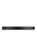 Inter-Tech 88887272 - Blindverschlussplatte - Schwarz - 1U - 43 mm - 484 mm - 14 mm