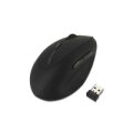 Kensington Pro Fit® Ergo Wireless Maus für Linkshänder - Linkshändig - RF Wireless - 1600 DPI - Schwarz