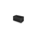 ICY BOX IB-1121-C31 - HDD - SATA - Serial ATA II - Serial ATA III - 2.5,3.5" - USB 3.2 Gen 2 (3.1 Gen 2) Type-C - 6 Gbit/s - Anthrazit - Schwarz