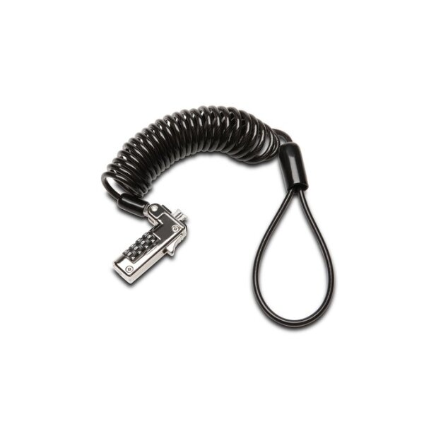 Kensington Slim NanoSaver® Portables Kombinationsschloss - 1,8 m - Kensington - Zahlenschloss - Schwarz - Metallisch