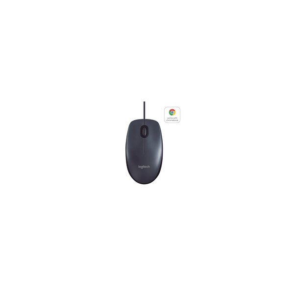 Logitech B100 - optische Maus - schwarz