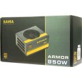 Inter-Tech SAMA FTX-850-B ARMOR - 850 W - 110 - 240 V - 850 W - 47 - 63 Hz - 6 - 15 A - Aktiv