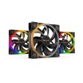Be Quiet! Light Wings | 140mm PWM Triple Pack - Ventilator - 14 cm - 1500 RPM - 95,14 m³/h - Schwarz