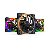 Be Quiet! Light Wings | 140mm PWM Triple Pack high-speed - Ventilator - 14 cm - 2200 RPM - 121,82 m³/h - Schwarz