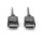 DIGITUS AK-340103-020-S - DisplayPort Anschlusskabel, DP St/St, 2,0m, m/Verriegelung, DP, 1.1a conform, sw