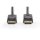 DIGITUS AK-340103-020-S - DisplayPort Anschlusskabel, DP St/St, 2,0m, m/Verriegelung, DP, 1.1a conform, sw