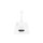 DIGITUS AK-340416-002-W - DisplayPort Adapterkabel, mini DP - HDMI Typ A St/Bu, 0,2m, HDMI 2.0, aktiv, CE, gold, we