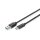 DIGITUS DB-300136-010-S - USB Type-C Verbindungskabel, Type-C - A St/St, 1.0m, 3A, 5GB, 3.0, sw