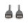 DIGITUS DB-330123-020-S - HDMI Premium High Speed Anschlusskabel, Typ A St/St, 2.0m, m/Ethernet, Ultra HD 60p, gold, sw