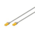 DIGITUS DK-1617-A-050S - CAT 6A U-UTP Slim Patchkabel, Cu, LSZH AWG 28/7, Länge 5 m, Farbe grau