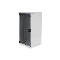 DIGITUS DN-10-SET-3 - 10 Zoll Netzwerk Set, inkl. 12HE Wandgehäuse, grau und diversen Komponenten