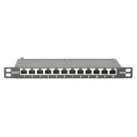 DIGITUS DN-91612S-SL-EA - CAT 6A Patch Panel,...