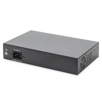 DIGITUS DN-95140 - 8-Port Gigabit Switch 8xRJ45 (6xPoE)+...