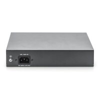 DIGITUS DN-95140 - 8-Port Gigabit Switch 8xRJ45 (6xPoE)+ 2G SFP 180W Support 802.3 af/at/bt standard