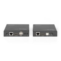DIGITUS DS-55505 - HDBaseT 2.0 HDMI KVM Extender Set 4K/60Hz (4:2:0), 6x USB