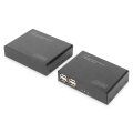 DIGITUS DS-55505 - HDBaseT 2.0 HDMI KVM Extender Set 4K/60Hz (4:2:0), 6x USB