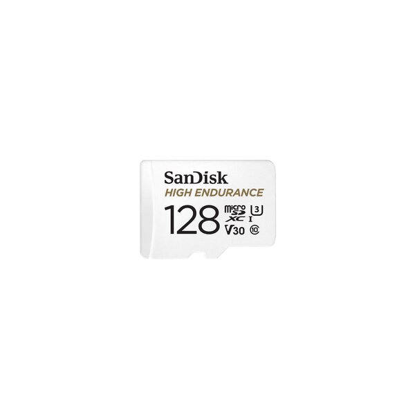 SanDisk High Endurance - 128 GB - MicroSDXC - Klasse 10 - UHS-I - 100 MB/s - 40 MB/s
