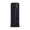 CyberPower Systems CyberPower VP1200ELCD Line-Interactive USV 1200VA/720W USB (HID) - AVR - LCD - RJ45 Lan Protection - Ausgang (5) Schuko - Line-Interaktiv - 1,2 kVA - 720 W - Sine - 167 V - 295 V