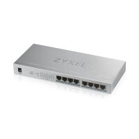 ZyXEL GS1008HP - Unmanaged - Gigabit Ethernet...