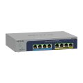 Netgear 8-port Ultra60 PoE++ Multi-Gigabit (2.5G) Ethernet Plus Switch - Managed - L2/L3 - 2.5G Ethernet (100/1000/2500) - Vollduplex - Power over Ethernet (PoE)