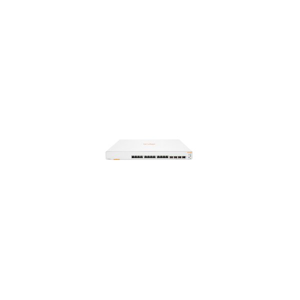 HPE Instant On 1960 12XGT 4SFP+ - Managed - L2+ - 10G Ethernet (100/1000/10000) - Vollduplex - Rack-Einbau - 1U