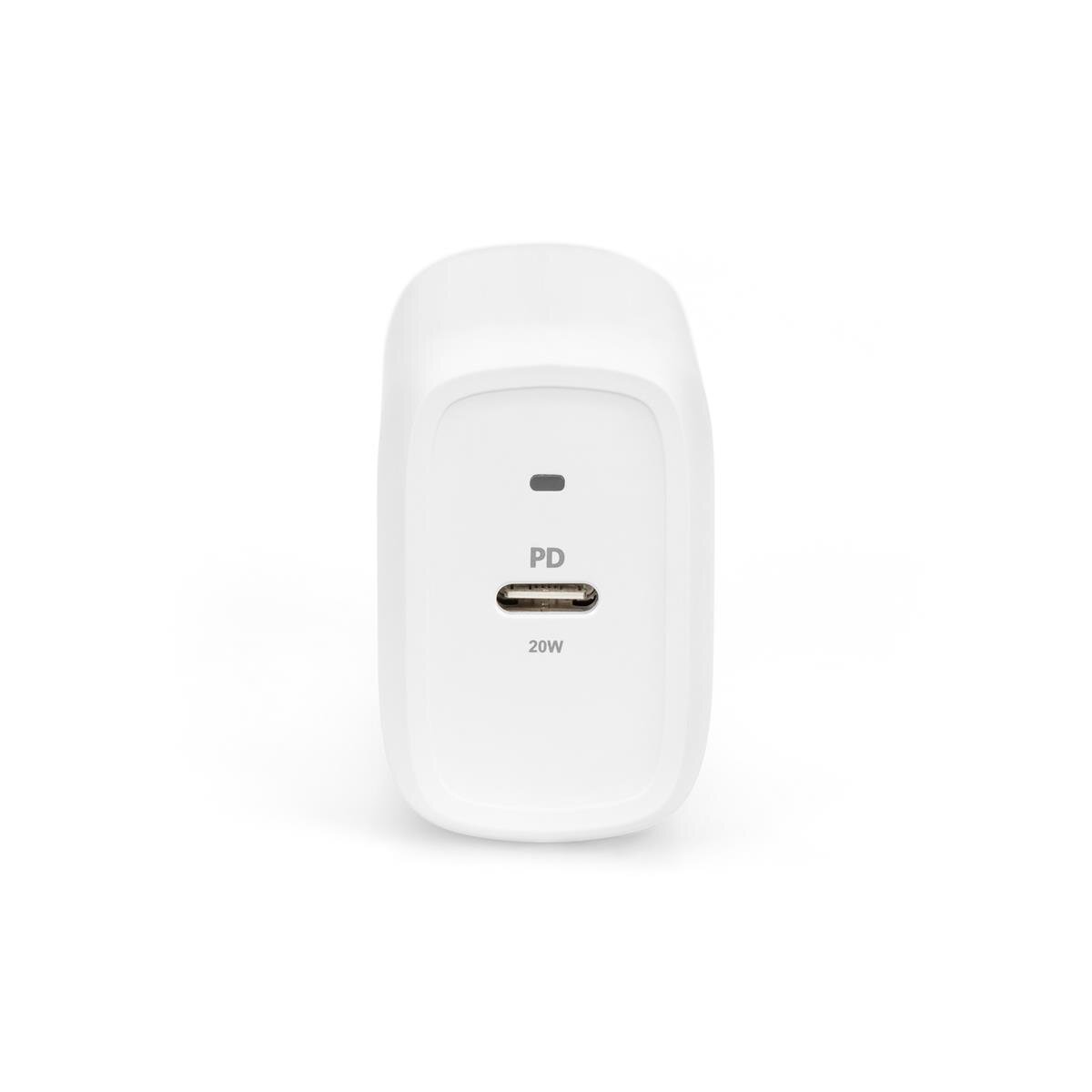 DIGITUS DA-10196 - USB-C Ladeadapter 20W, PD 3.0, weiß