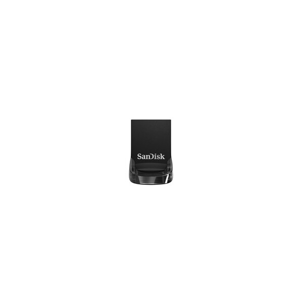 SanDisk Ultra Fit - 512 GB - USB Typ-A - 3.2 Gen 1 (3.1 Gen 1) - 130 MB/s - Ohne Deckel - Schwarz