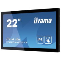 Iiyama ProLite TF2234MC-B7X - 54,6 cm (21.5 Zoll) - 350 cd/m² - Full HD - LED - 16:9 - 1920 x 1080 Pixel