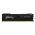 Kingston FURY Beast 32GB 3600MT/s DDR4 CL18 DIMM Black - 32 GB - 1 x 32 GB - DDR4 - 288-pin DIMM