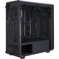 Inter-Tech C-3 Saphir - Tower - PC - Schwarz - ATX - ITX...