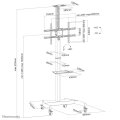 Neomounts PLASMA-M1900E TV-Trolley 37-70" - drehbar - 50 kg - 94 cm (37") - 177,8 cm (70") - 200 x 200 mm - 600 x 400 mm - 1300 - 1620 mm