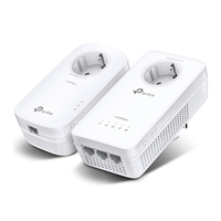 TP-LINK Powerline TL-WPA1300P Kit DE - Stromnetz (Powerline) - 1,3 Gbps