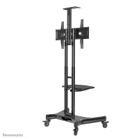 Neomounts NM-M1700BLACK TV-Trolley 32-75" - 50 kg - 81,3 cm (32") - 190,5 cm (75") - 200 x 200 mm - 600 x 400 mm - 1042 - 1542 mm