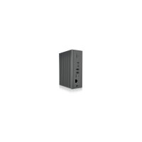 ICY BOX IB-DK2262AC - Kabelgebunden - USB 3.2 Gen 1 (3.1 Gen 1) Type-C - 55 W - 10,100,1000 Mbit/s - Anthrazit - MicroSD (TransFlash) - SD