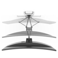 Ergotron TRACE Single Monitor Panel Clamp Brigh