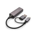 DIGITUS DN-3028 - USB3.0/USB C 3.1 to 2.5G Ethernet Adapter