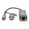 DIGITUS DN-3028 - USB3.0/USB C 3.1 to 2.5G Ethernet Adapter