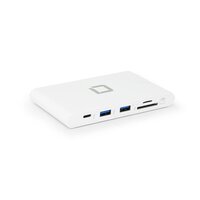 Dicota D31729 - 100 W - 10,100,1000 Mbit/s - Weiß - MicroSD (TransFlash) - SD - 122 mm - 69,9 mm